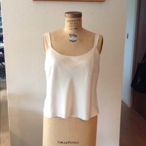 Cream colored tank